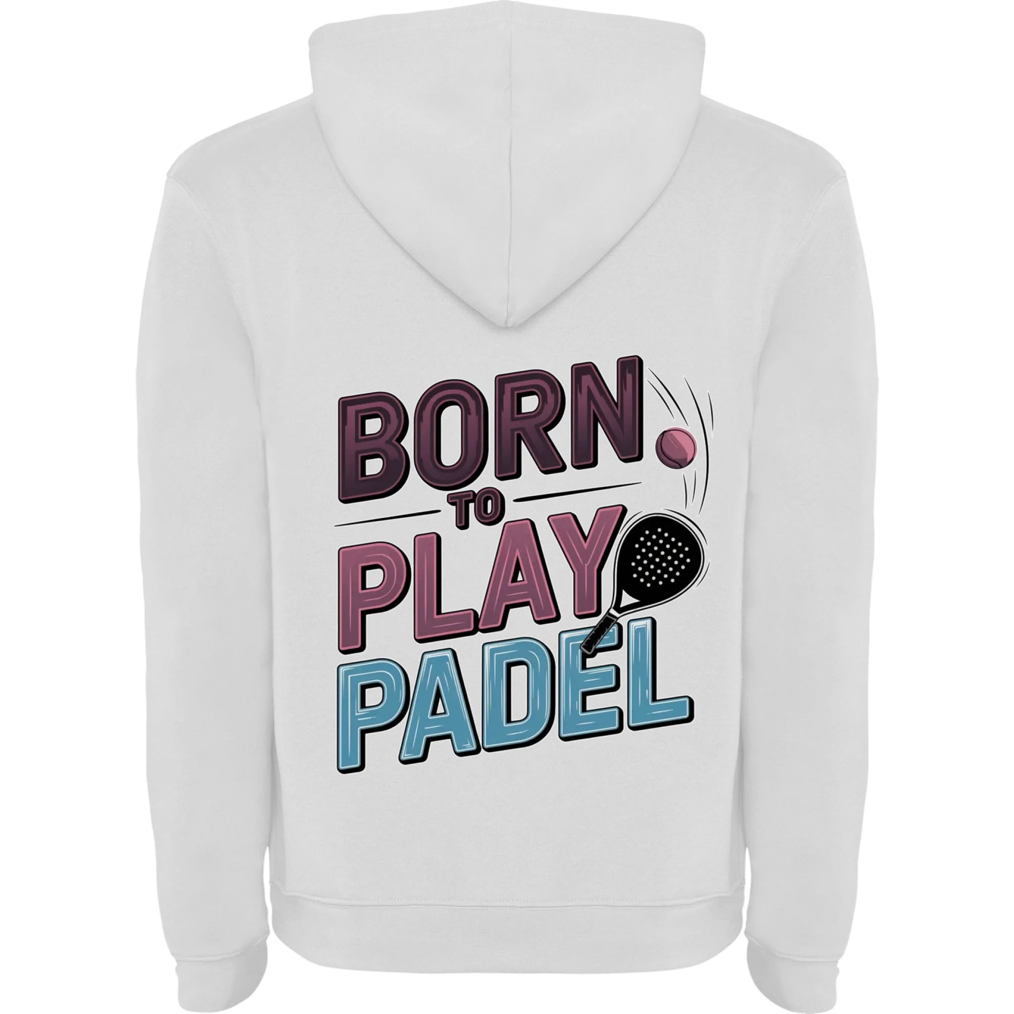 PRO HRÁČE PADELU (výběr z 18+ motivů) dětská mikina s kapucí potisk jen na záda dětská mikina urban