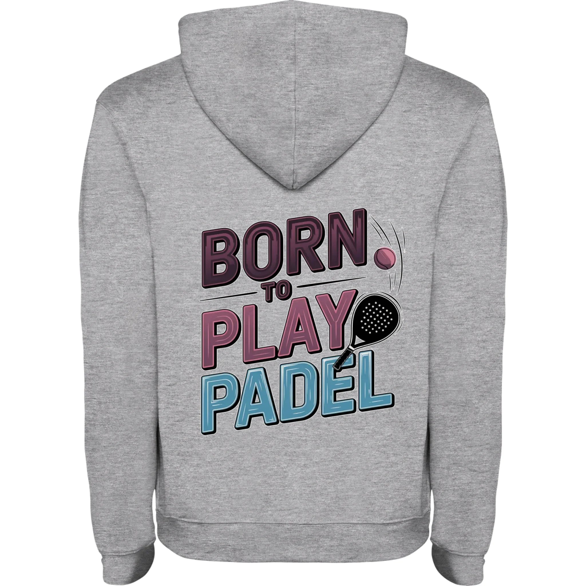 PRO HRÁČE PADELU (výběr z 18+ motivů) dětská mikina s kapucí potisk jen na záda dětská mikina urban Melír černá