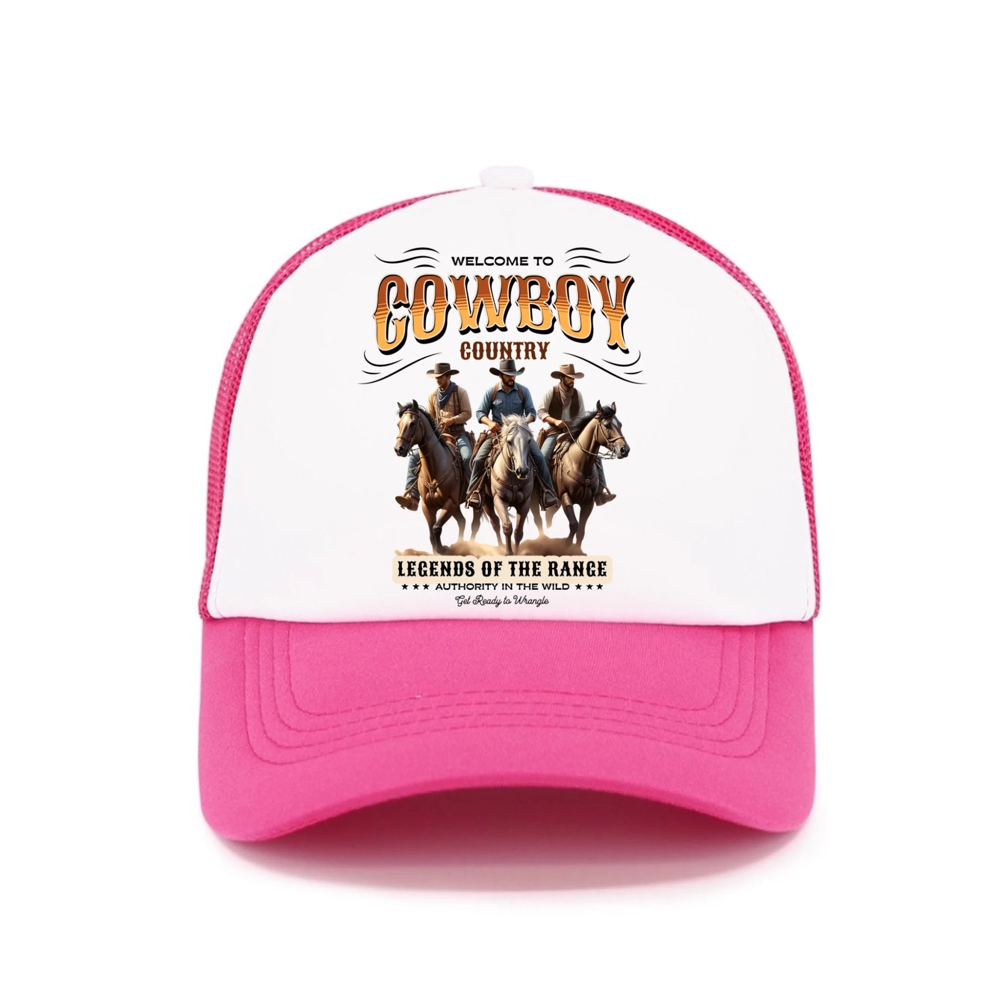 COWBOY 2 MOTIVY kšiltovka Kšiltovka TRUCKER růžová 58