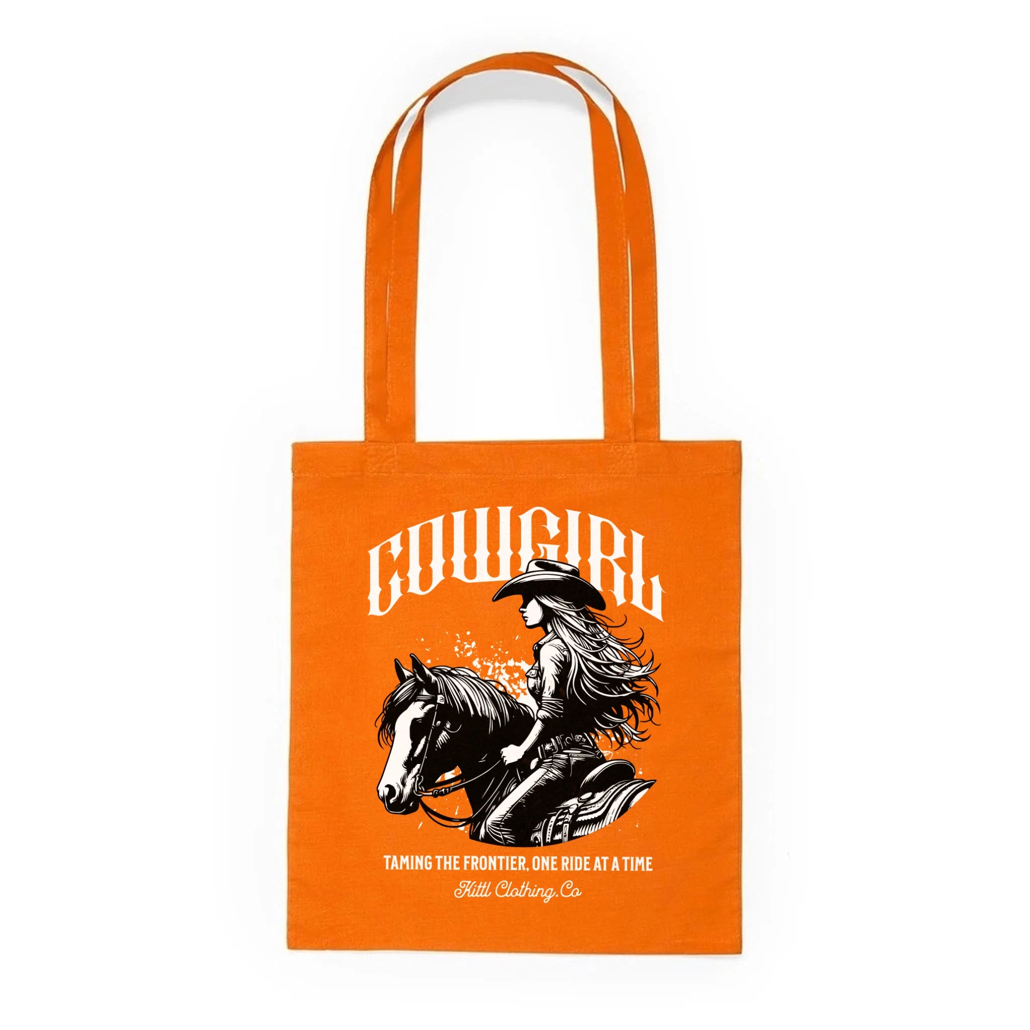 COWGIRL (výběr ze 5 motivů) batoh, taška Plátěná taška KNOLL oranžová 36x40