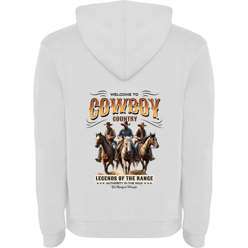 COWBOY 2 MOTIVY pánská mikina s kapucí