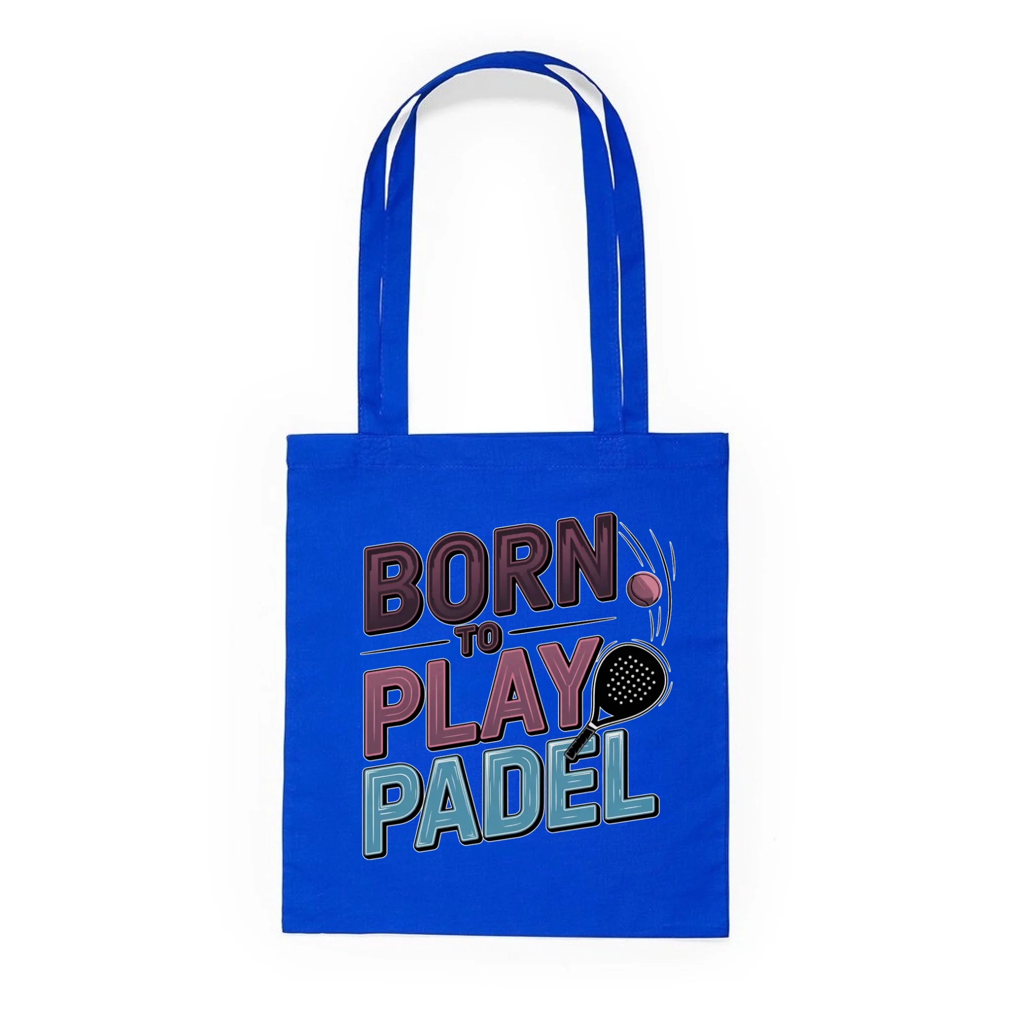 PRO HRÁČE PADELU (výběr z 18+ motivů) batoh, taška Plátěná taška KNOLL modrá 36x40