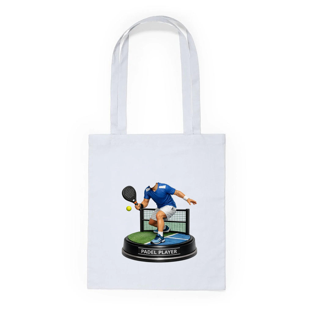 padel HLAVA batoh, taška Plátěná taška KNOLL bílá 36x40