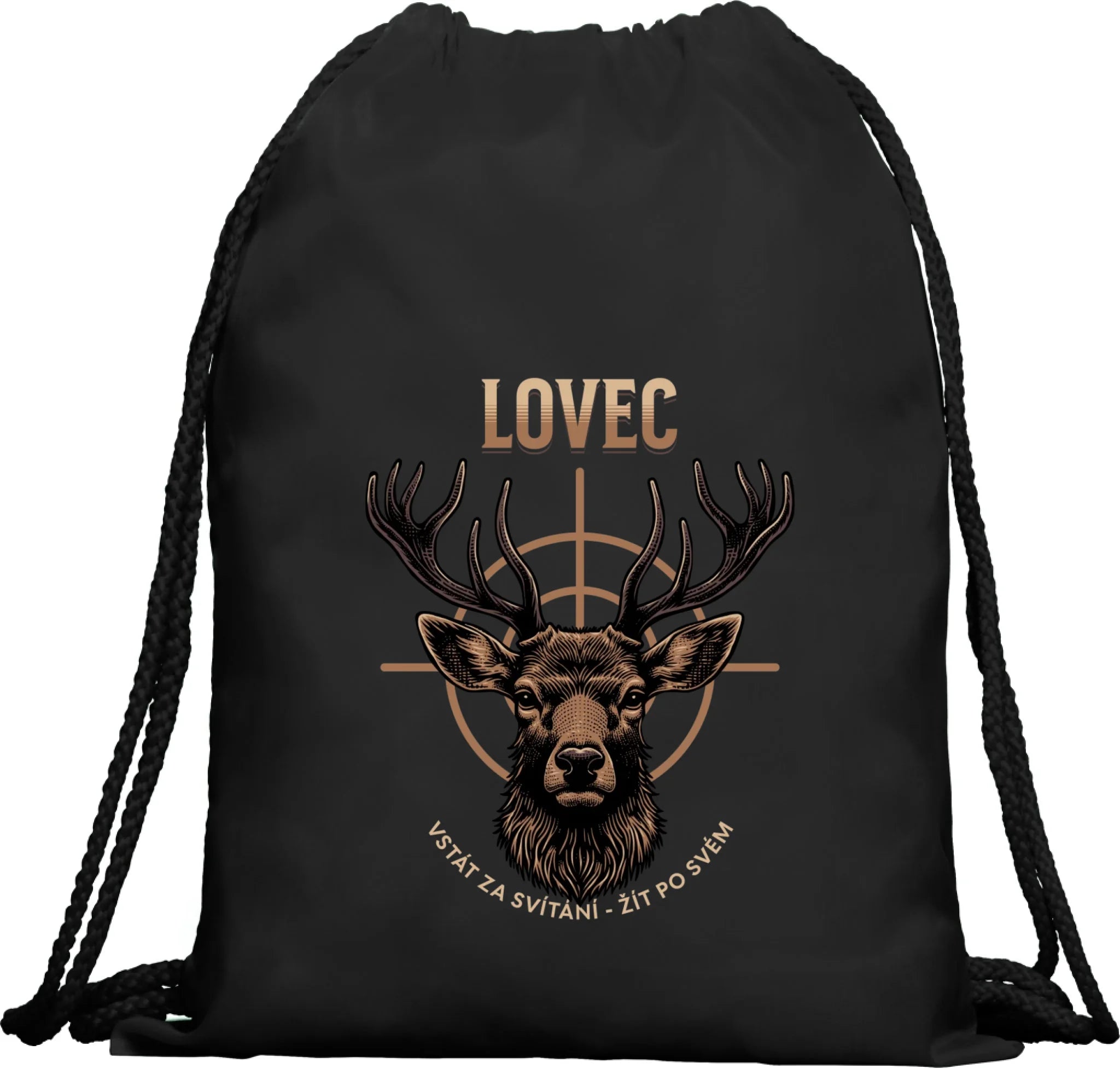 LOVEC (výběr z 6 motivů) batoh, taška Multifunkční batoh KAGU černá 35x45 cm