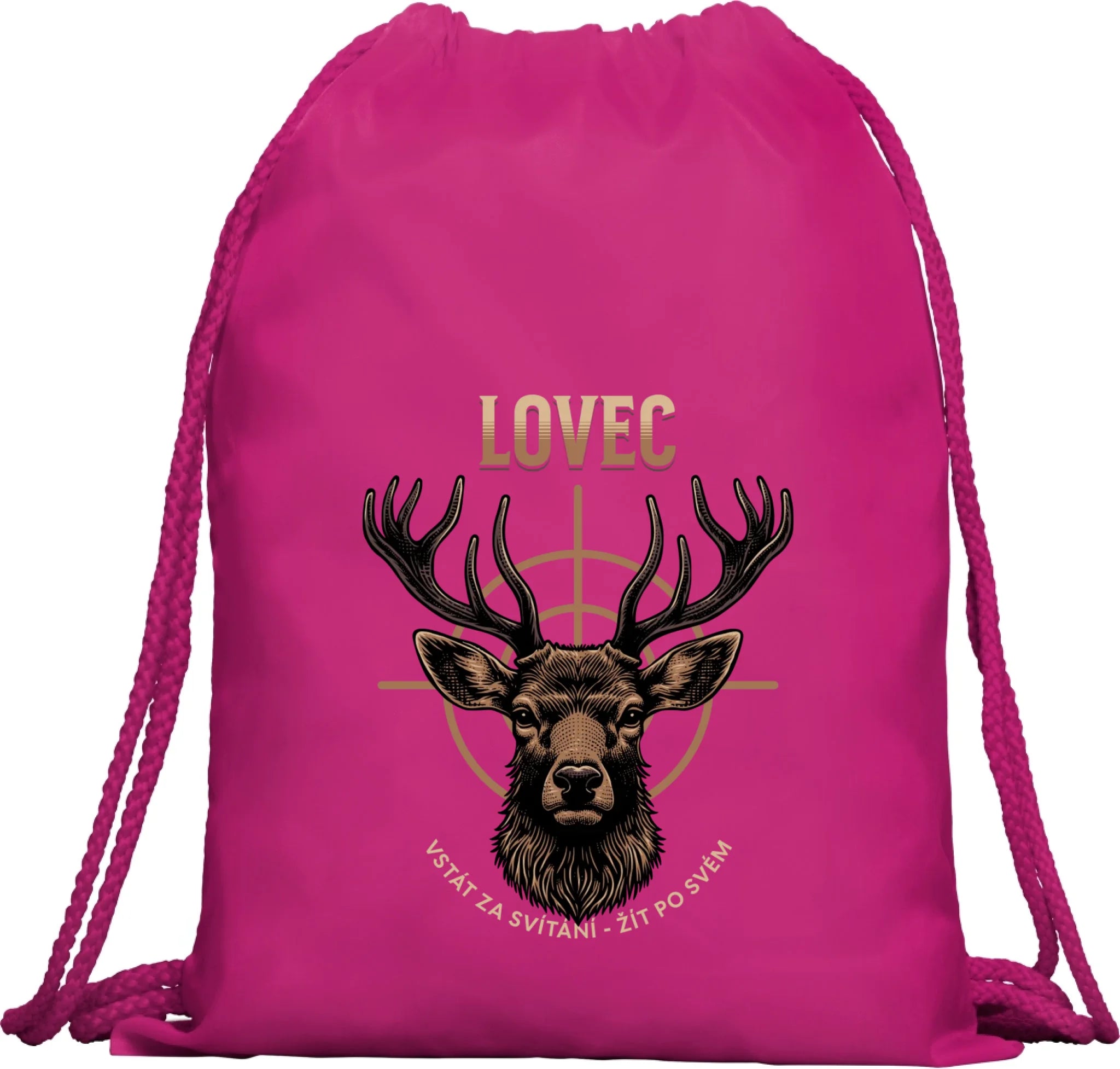 LOVEC (výběr z 6 motivů) batoh, taška Multifunkční batoh KAGU růže 35x45 cm
