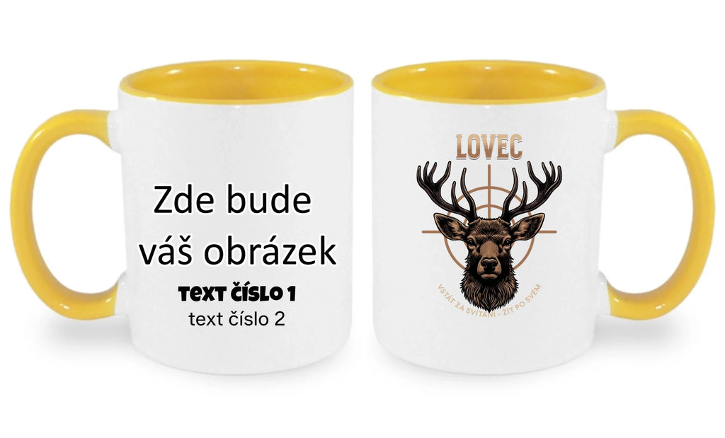 LOVEC (výběr z 6 motivů) hrníček