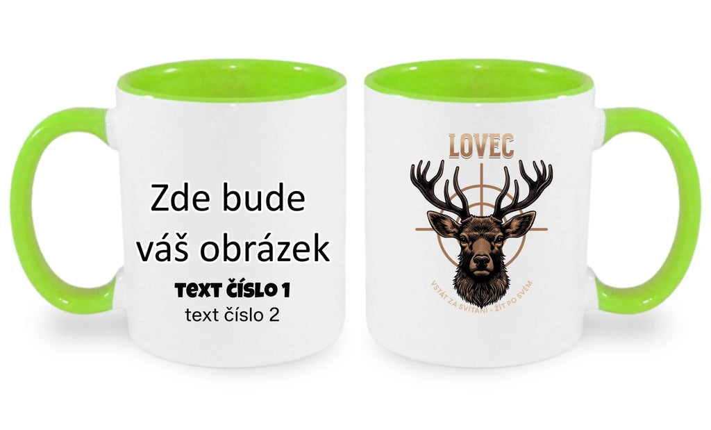 LOVEC (výběr z 6 motivů) hrníček