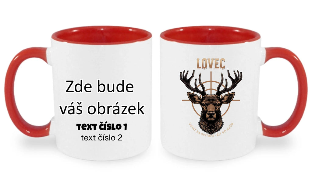 LOVEC (výběr z 6 motivů) hrníček