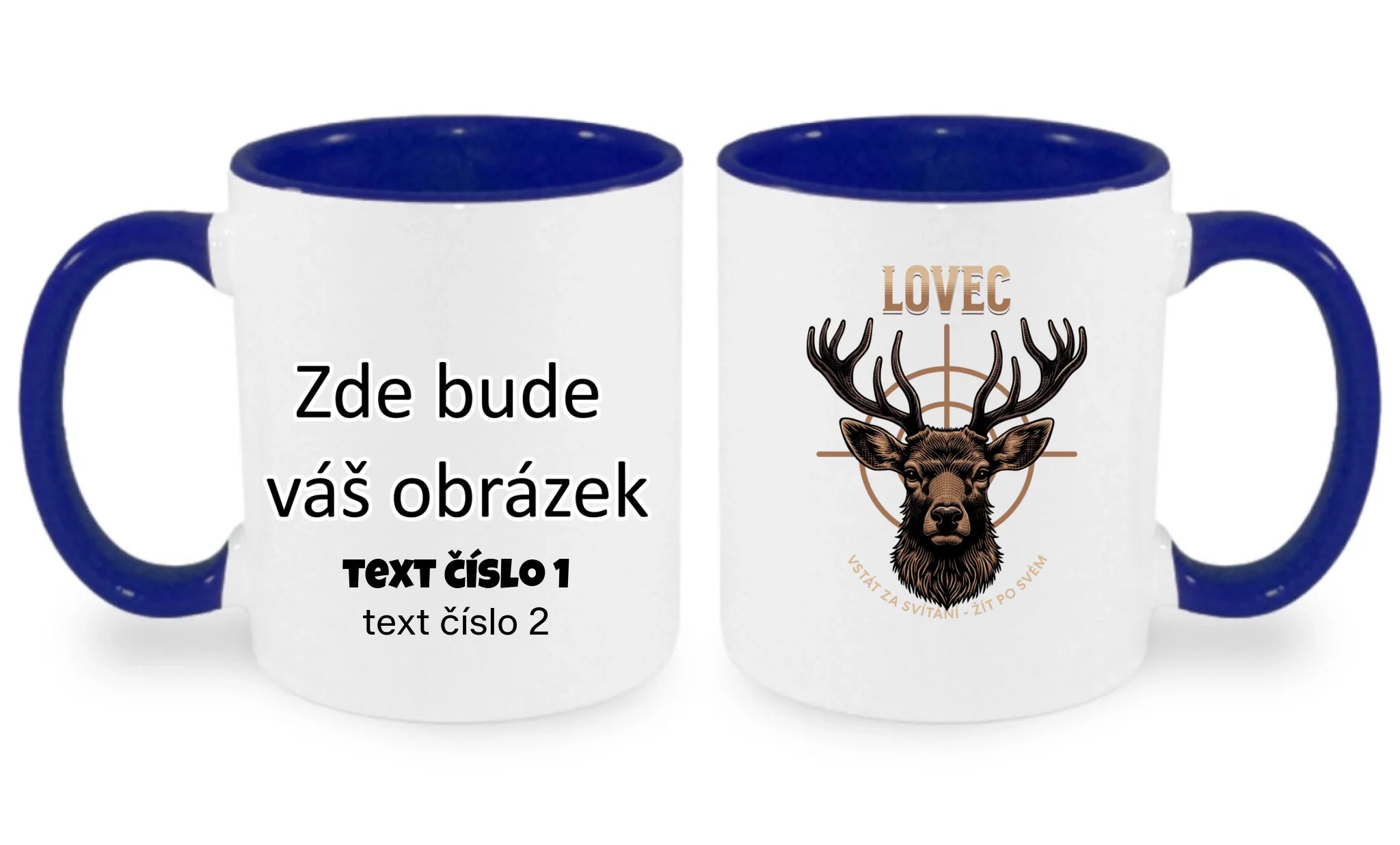 LOVEC (výběr z 6 motivů) hrníček