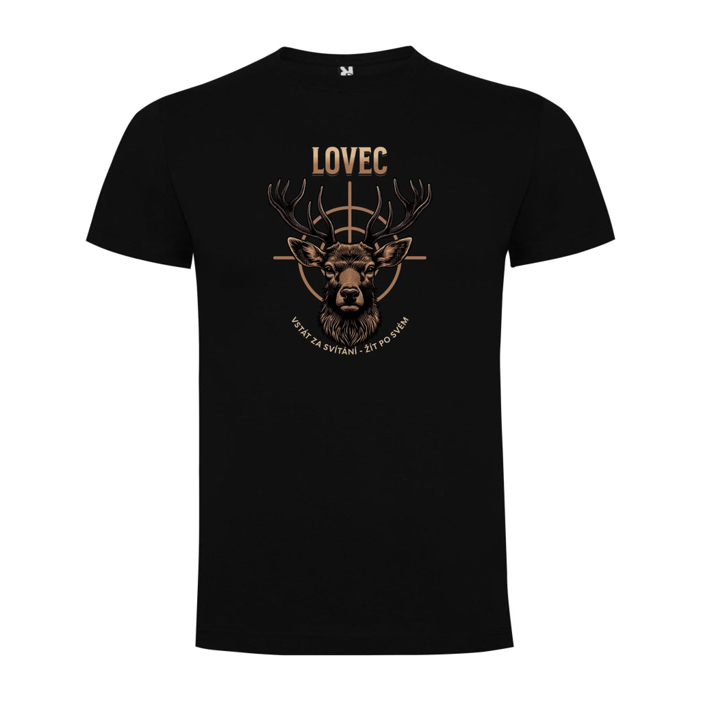LOVEC (výběr z 6 motivů) pánské tričko
