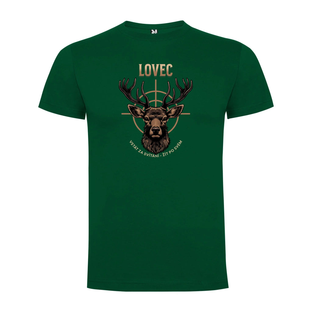 LOVEC (výběr z 6 motivů) pánské tričko