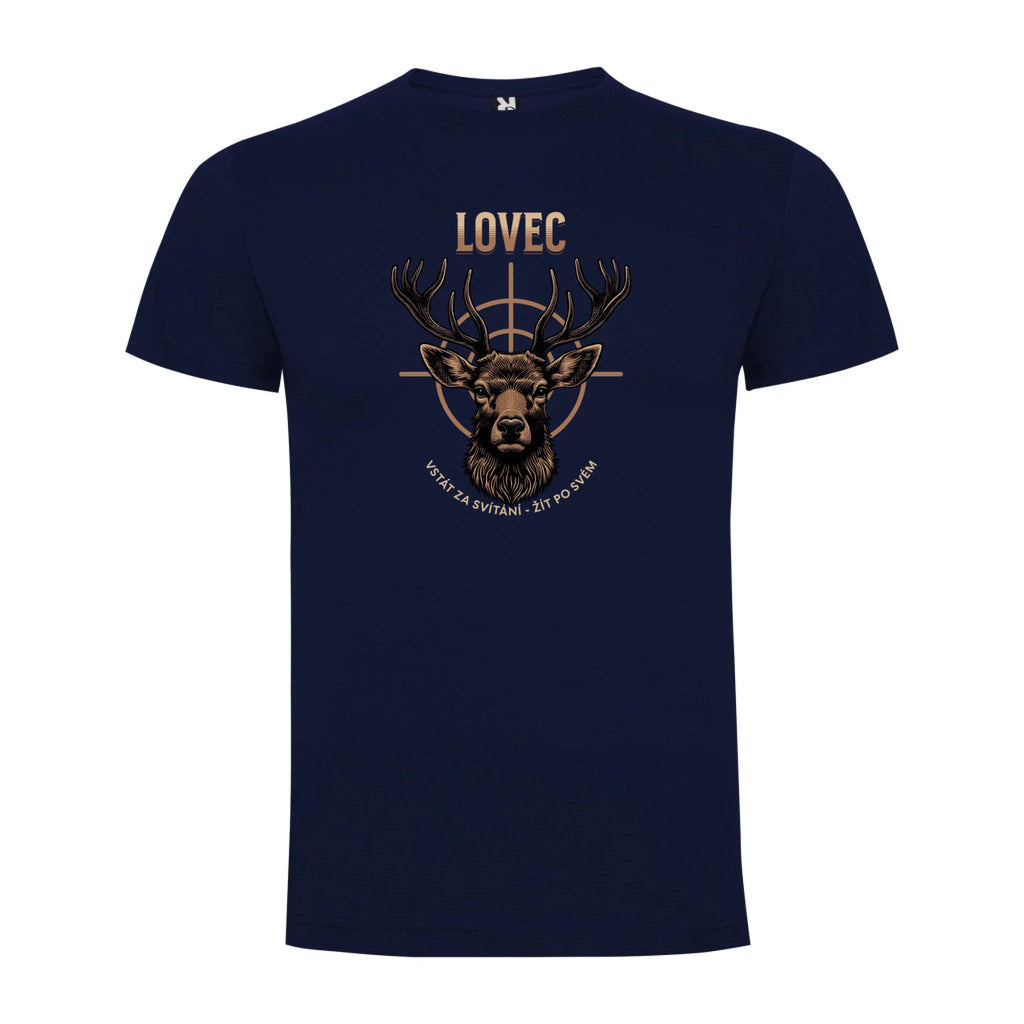LOVEC (výběr z 6 motivů) pánské tričko