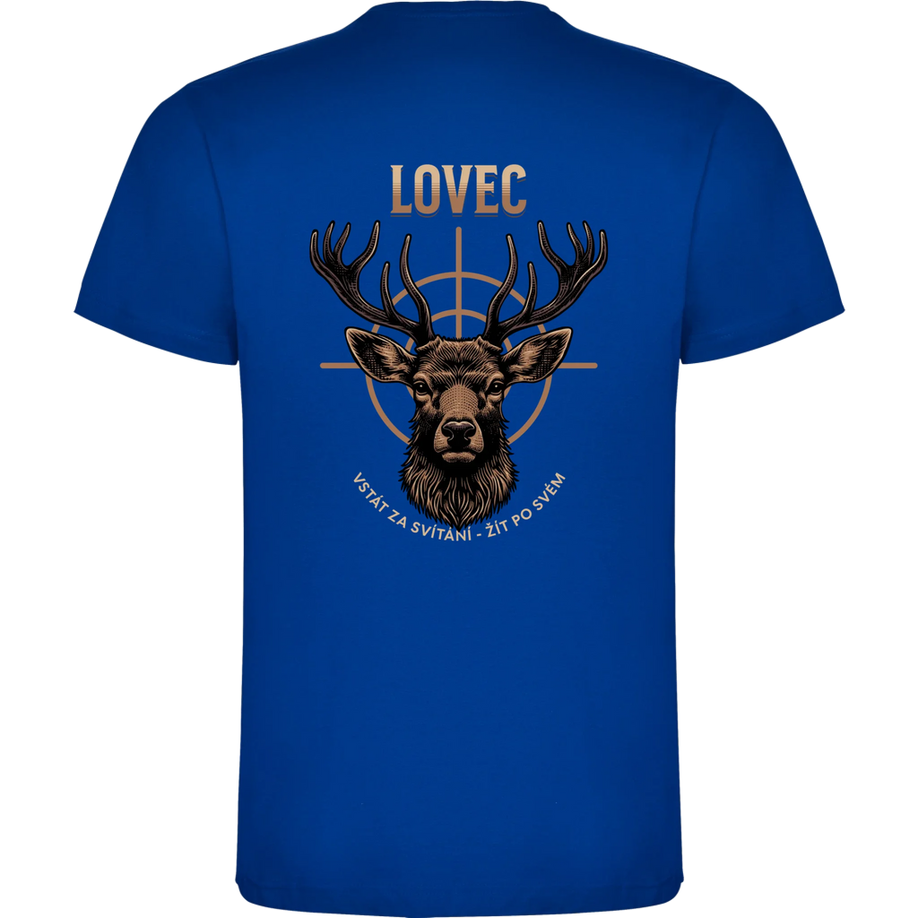 LOVEC (výběr z 6 motivů) pánské tričko