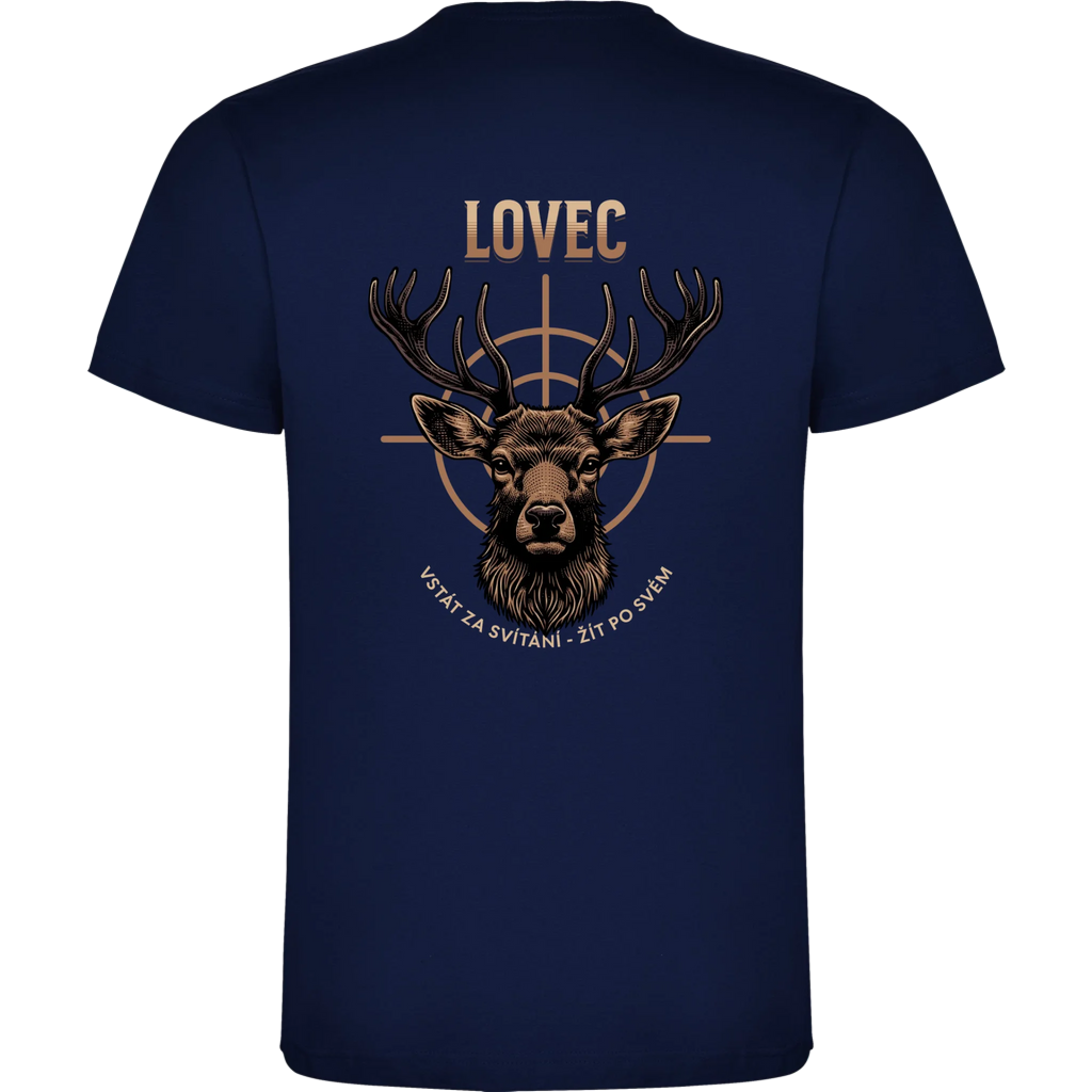 LOVEC (výběr z 6 motivů) pánské tričko