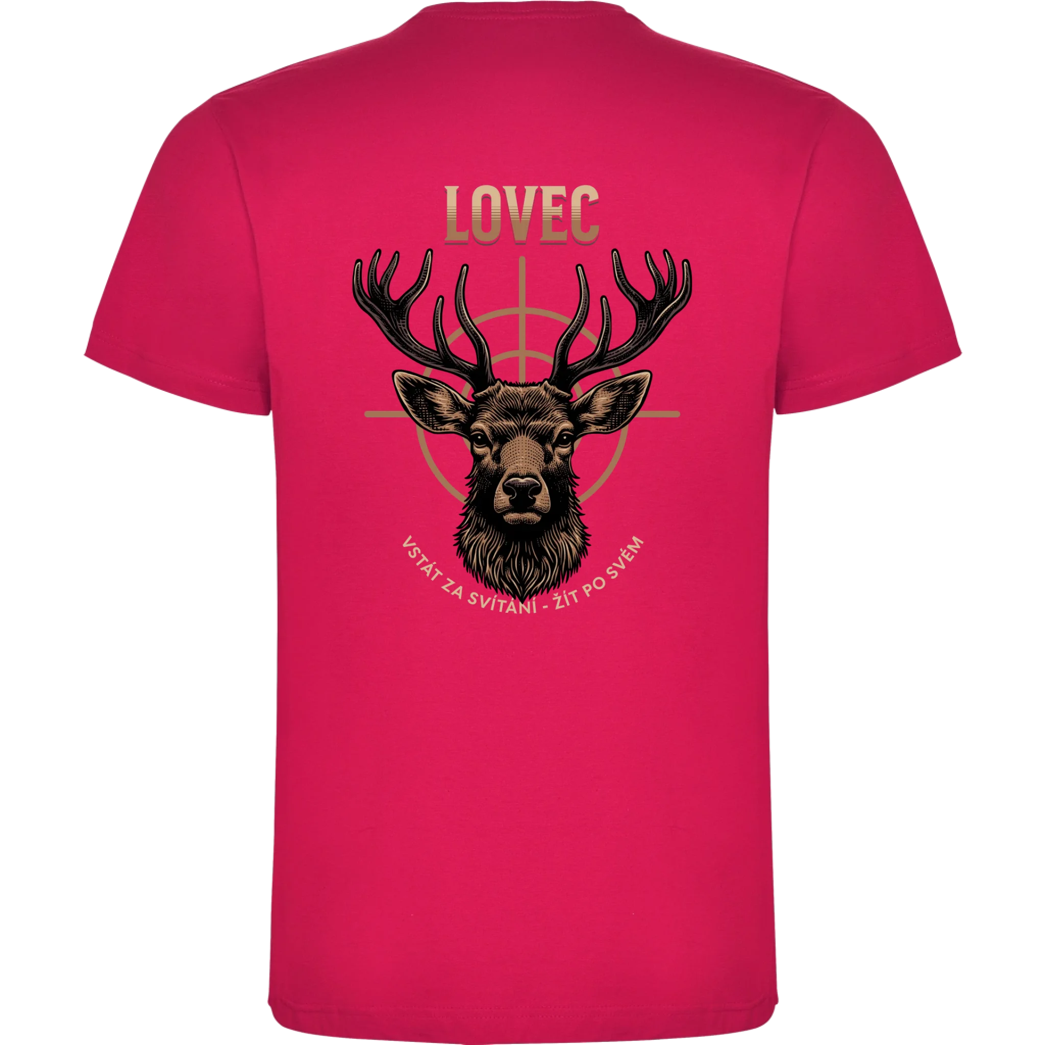 LOVEC (výběr z 6 motivů) pánské tričko