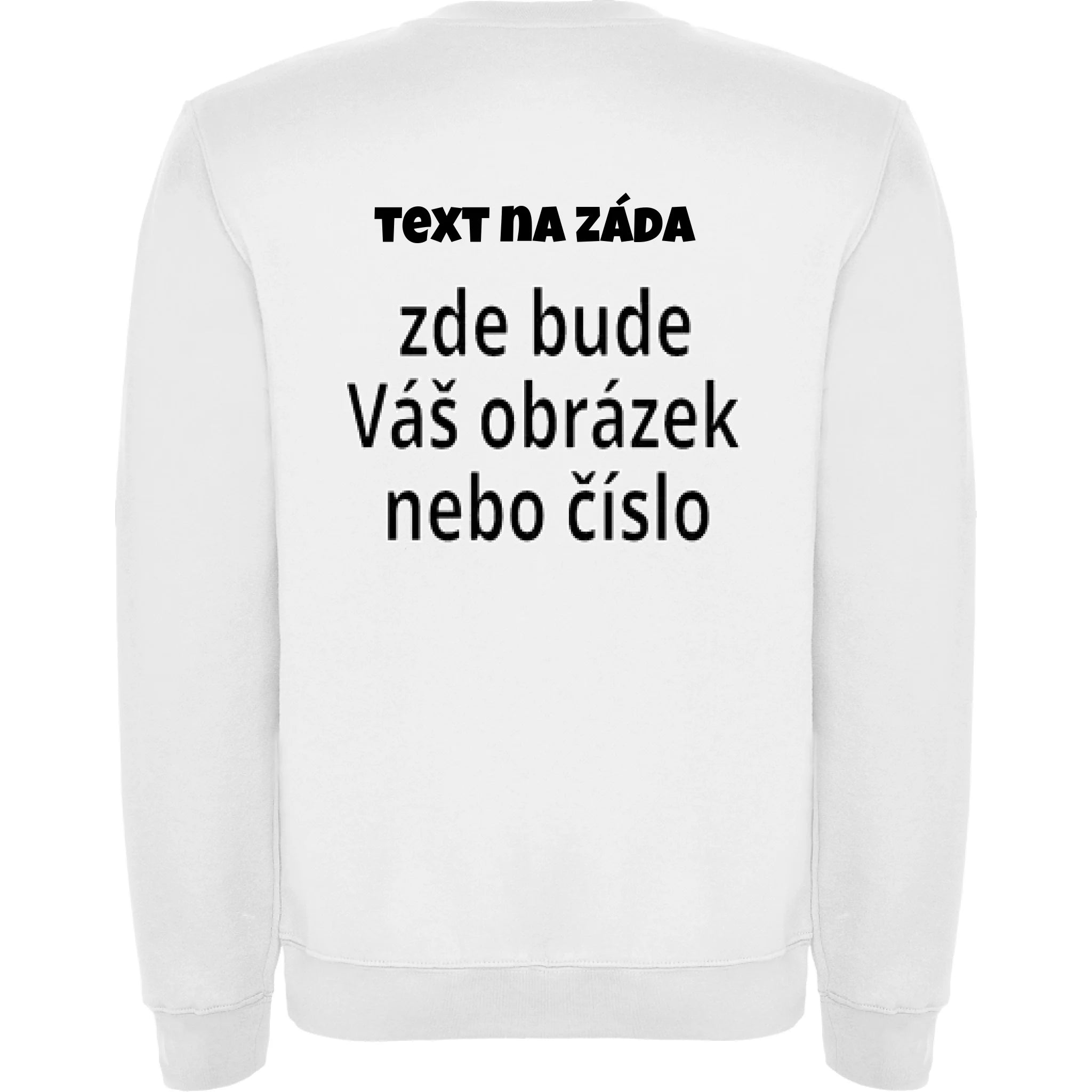 bílá záda