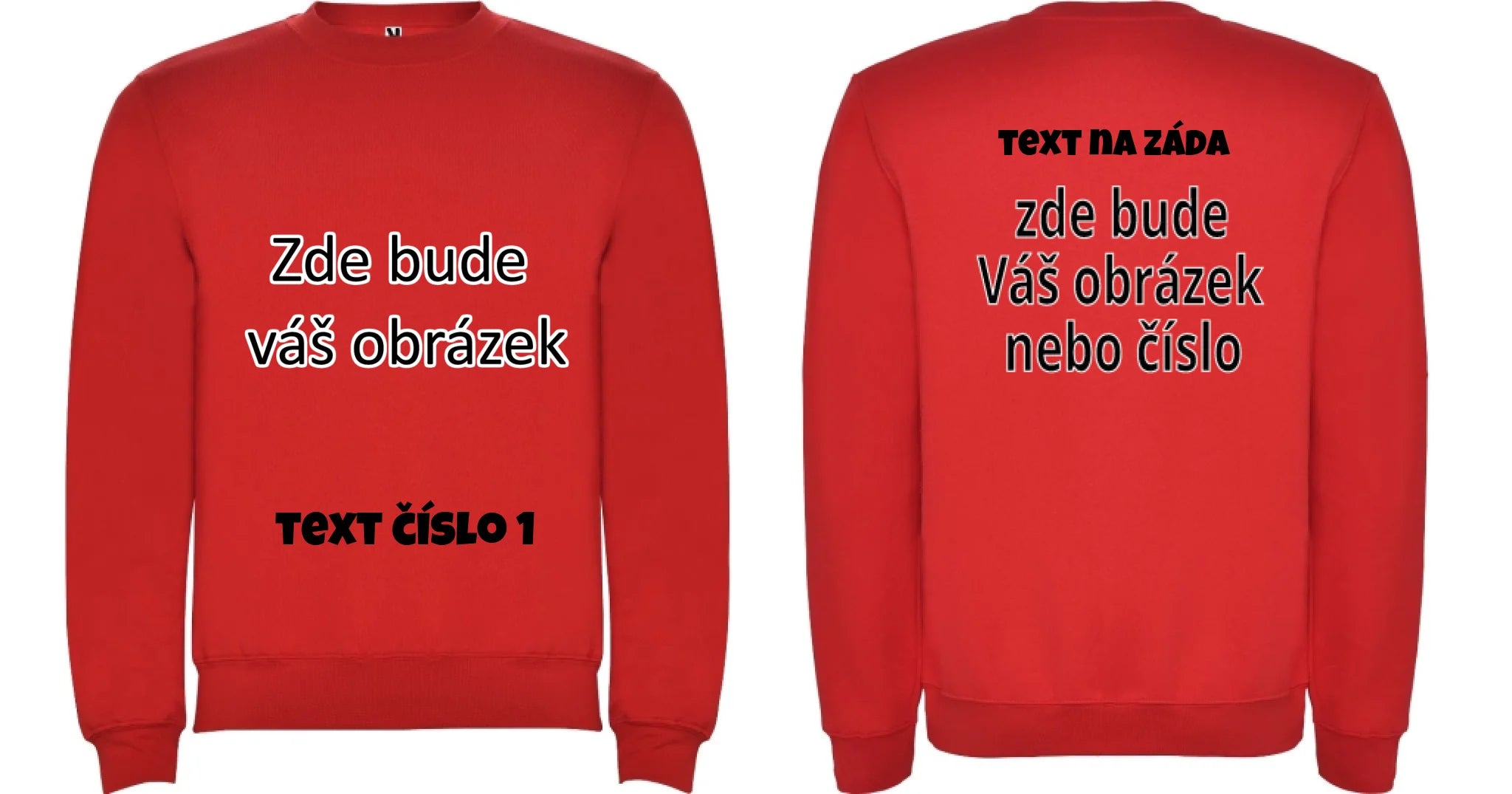 červená oboustr