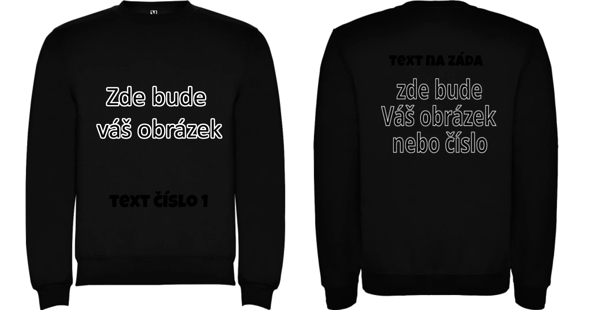 černá oboustr