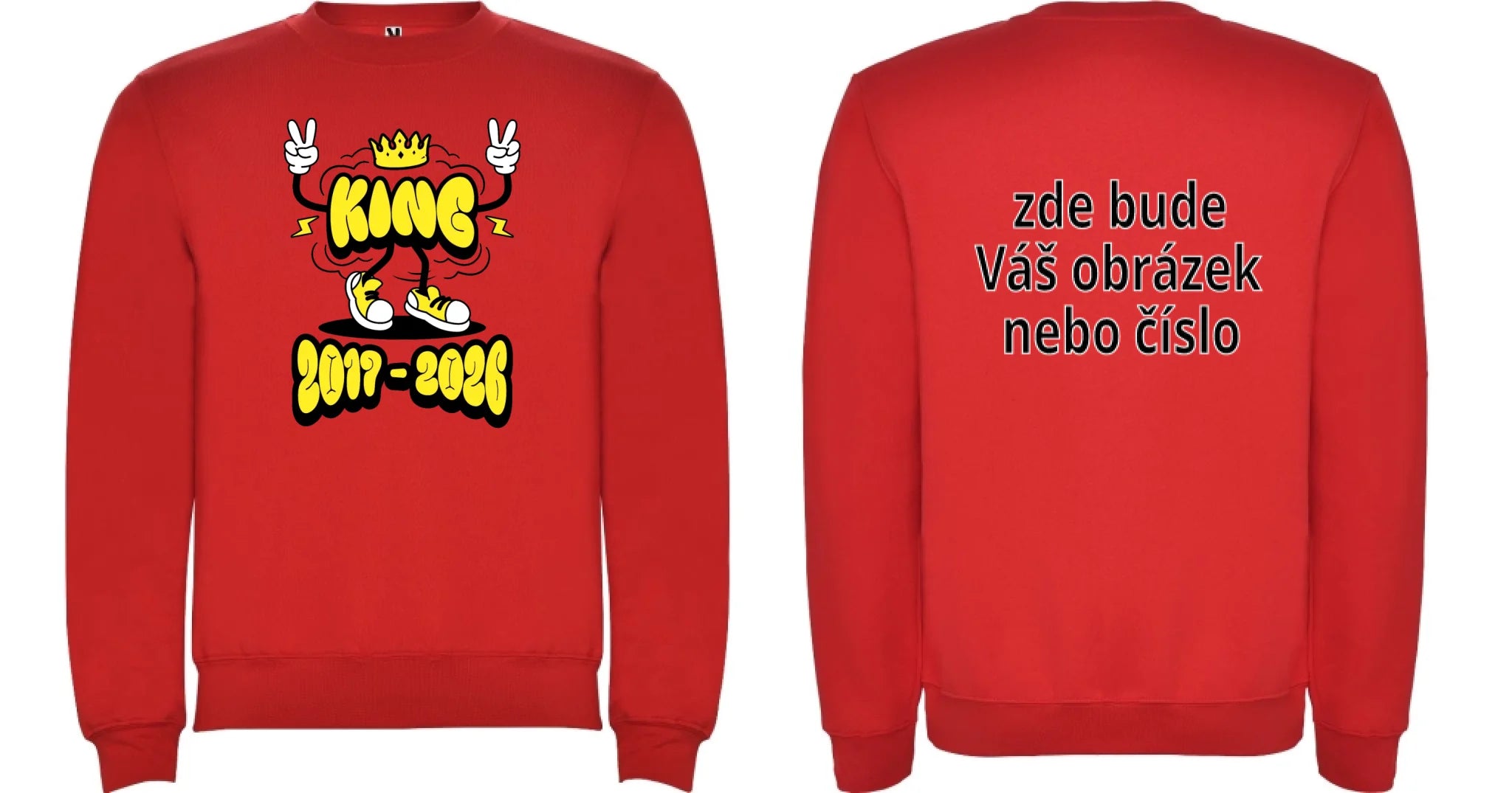 červená oboustr