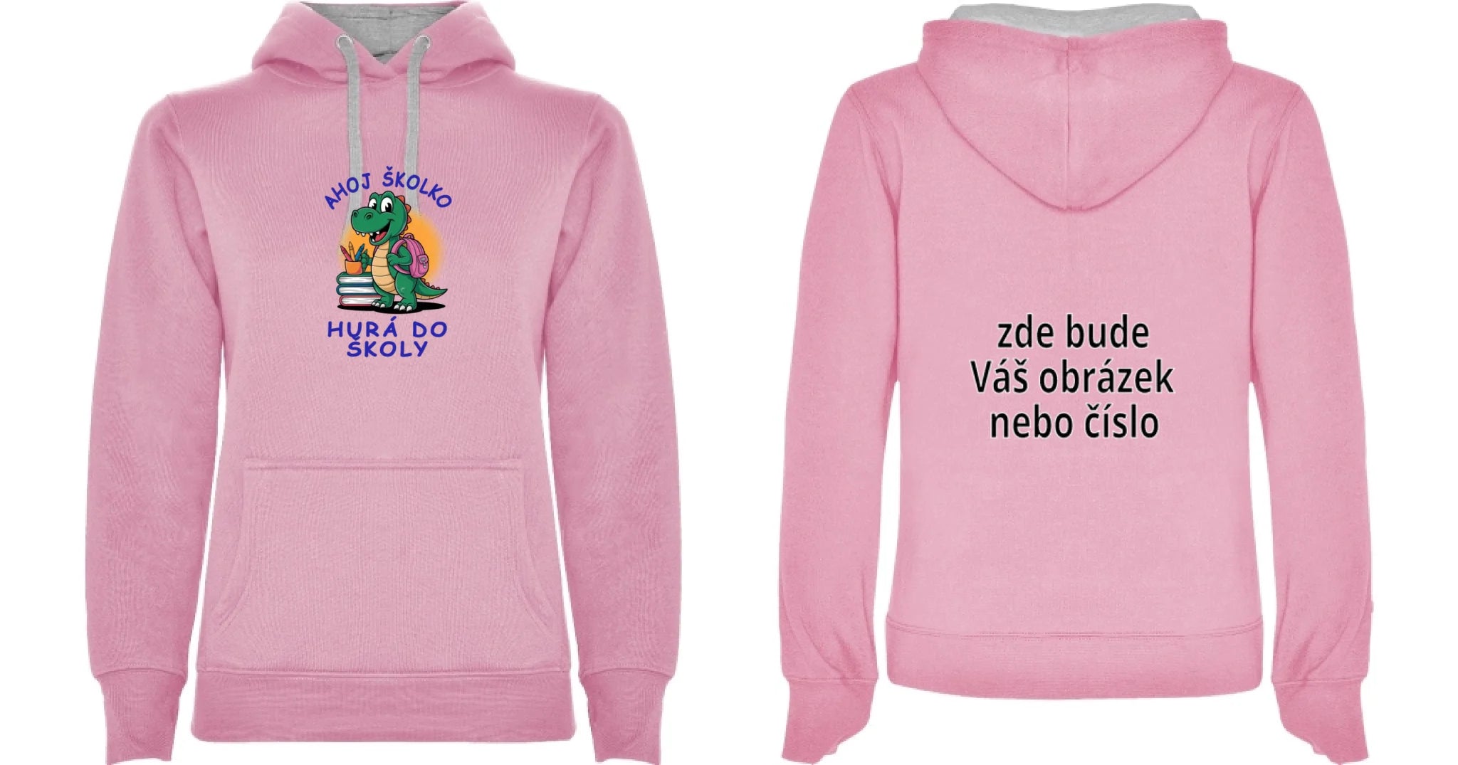 růžová melír oboustr