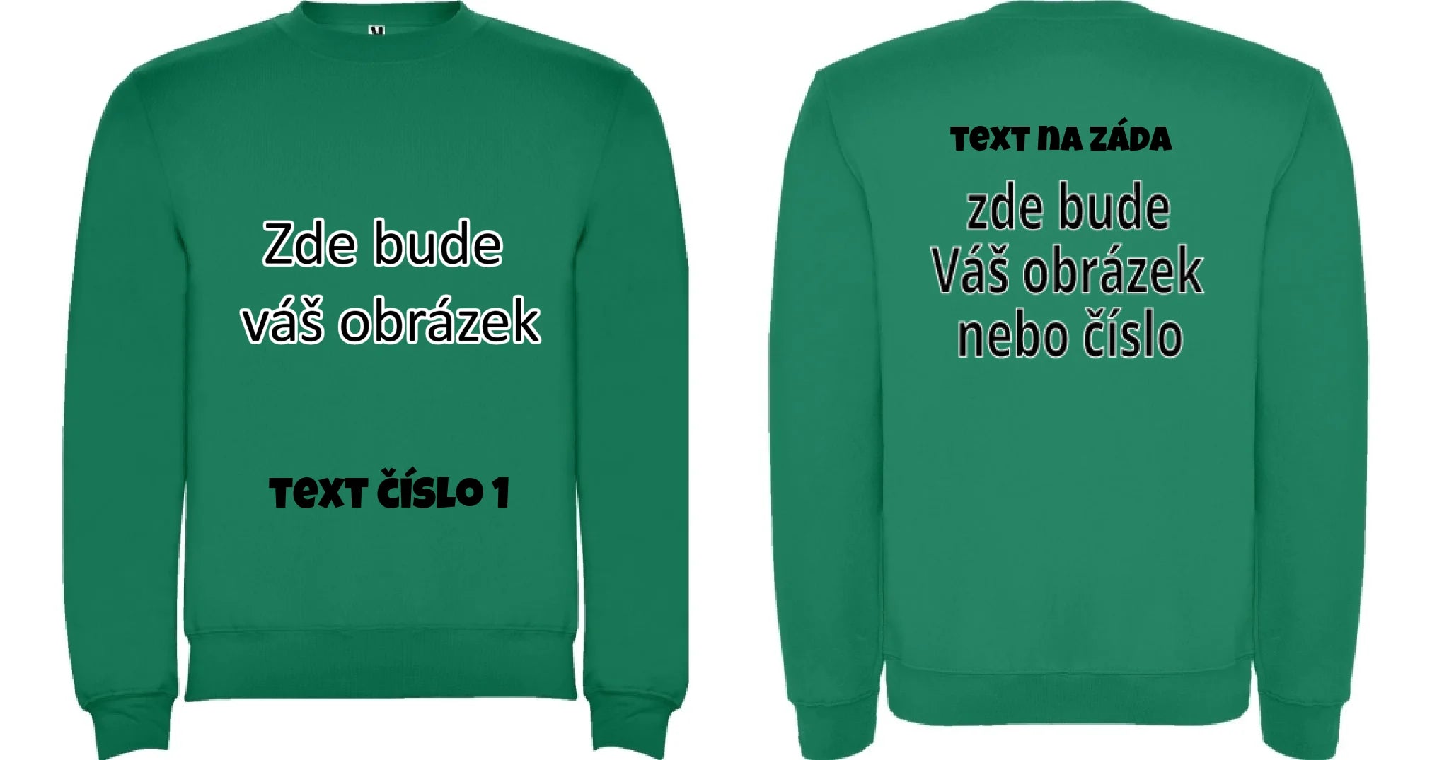 zelená oboustr