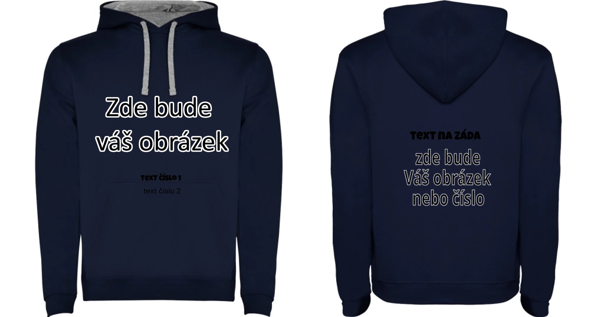 nám modrá oboustranná