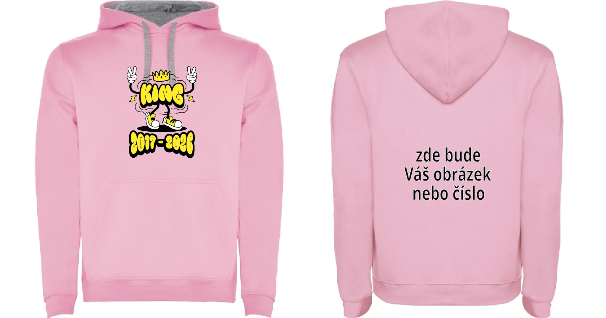 růžová oboustr