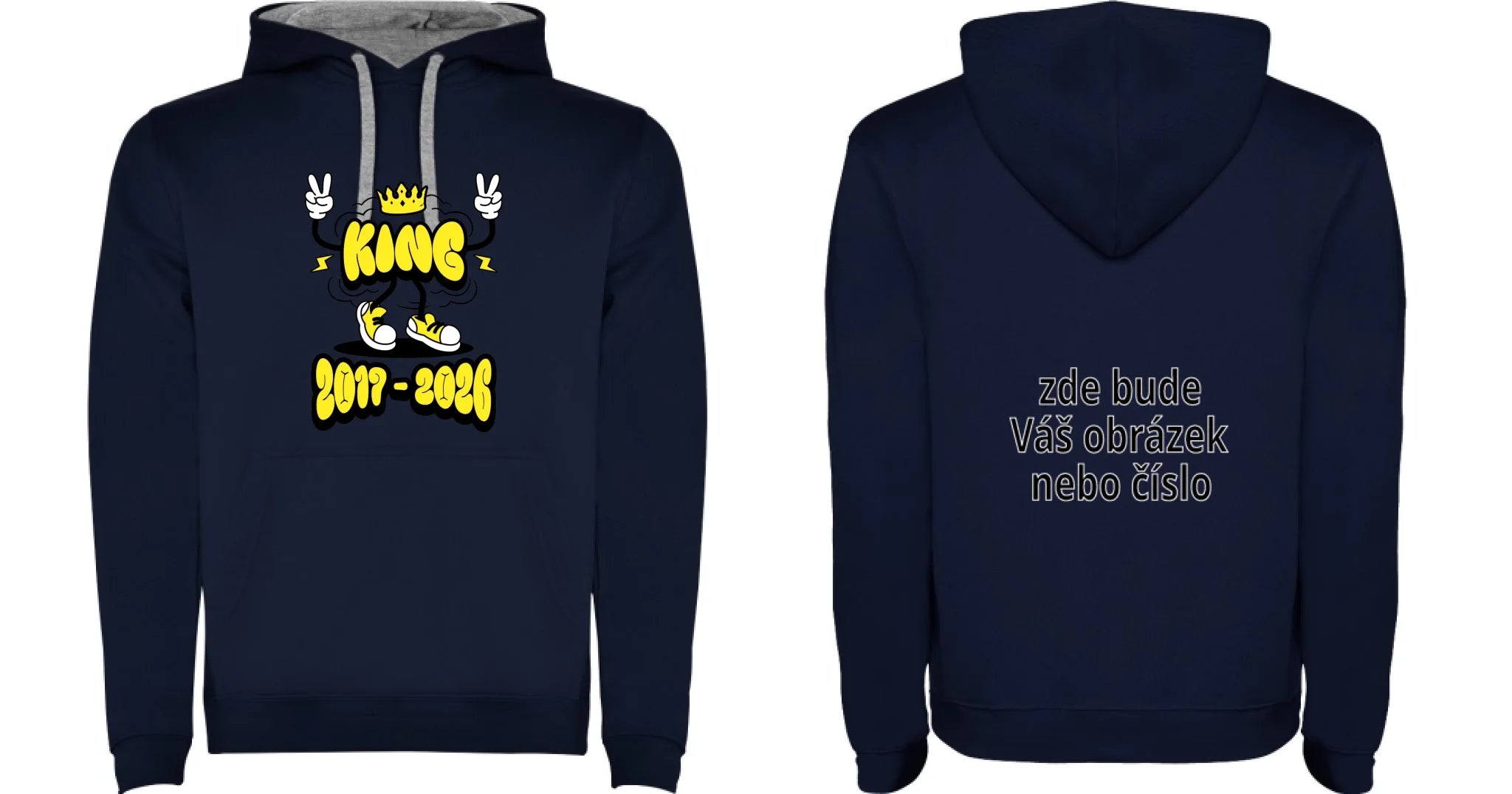 nám modrá oboustranná