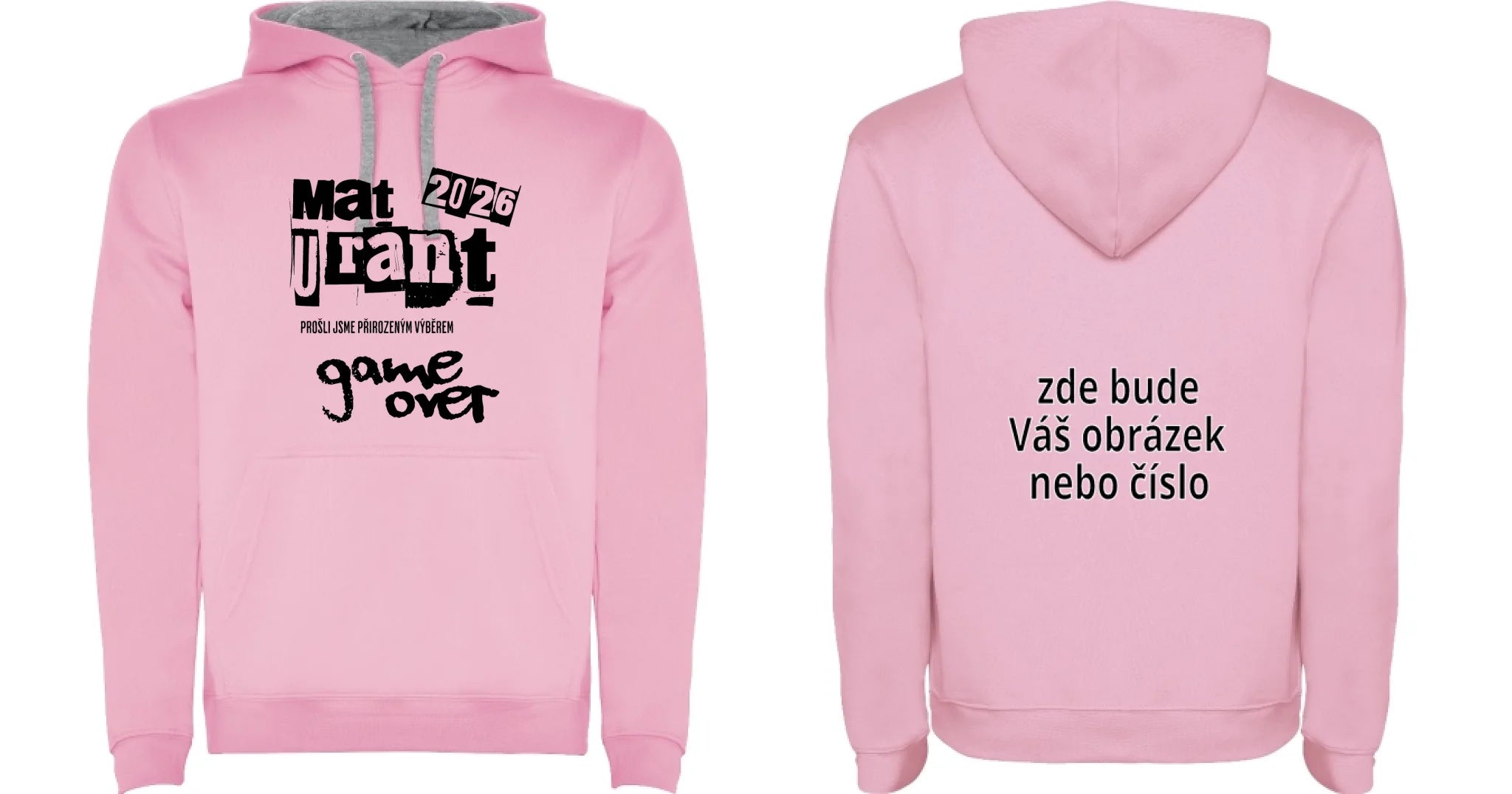 růžová oboustr