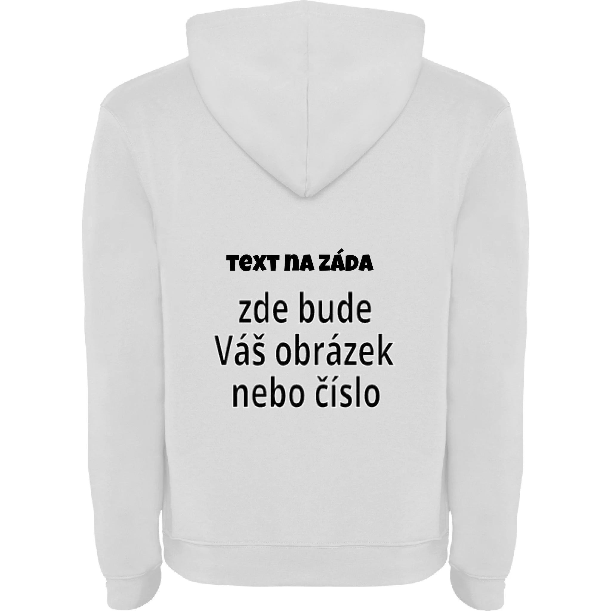 bílá záda