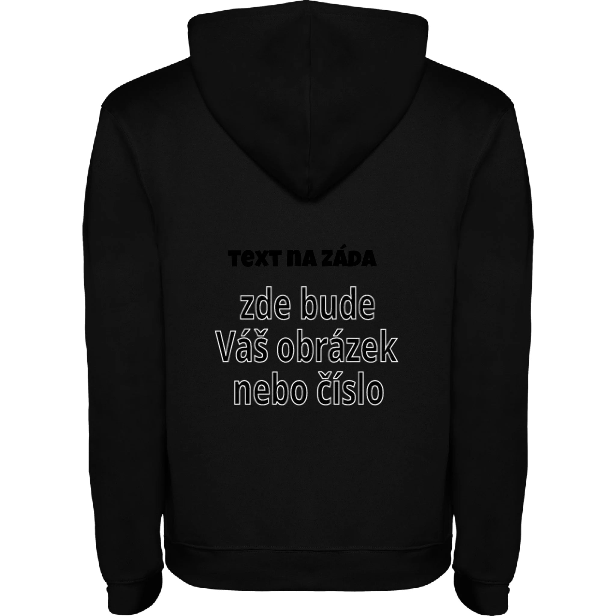 černá záda