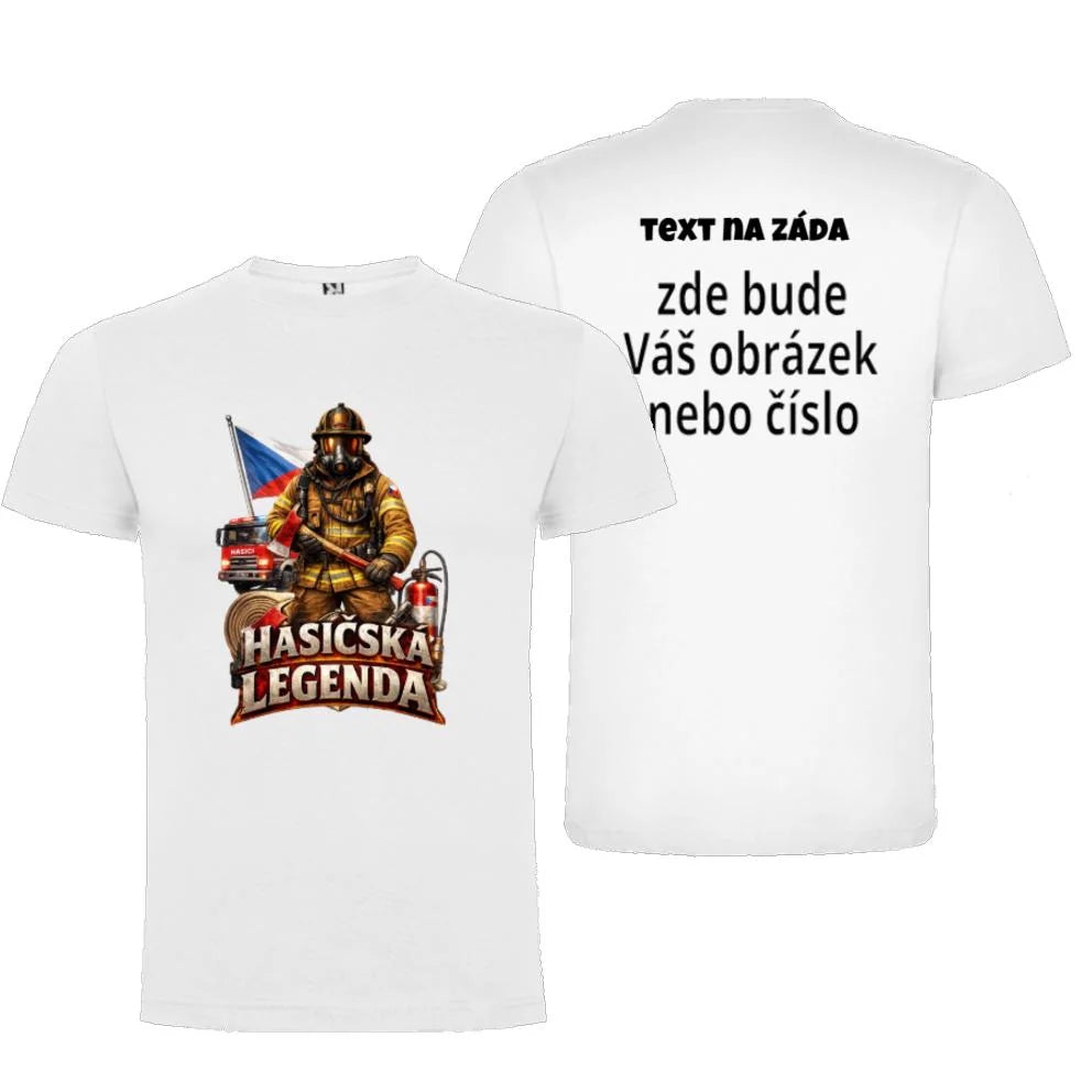 Týmové tričko HASIČI