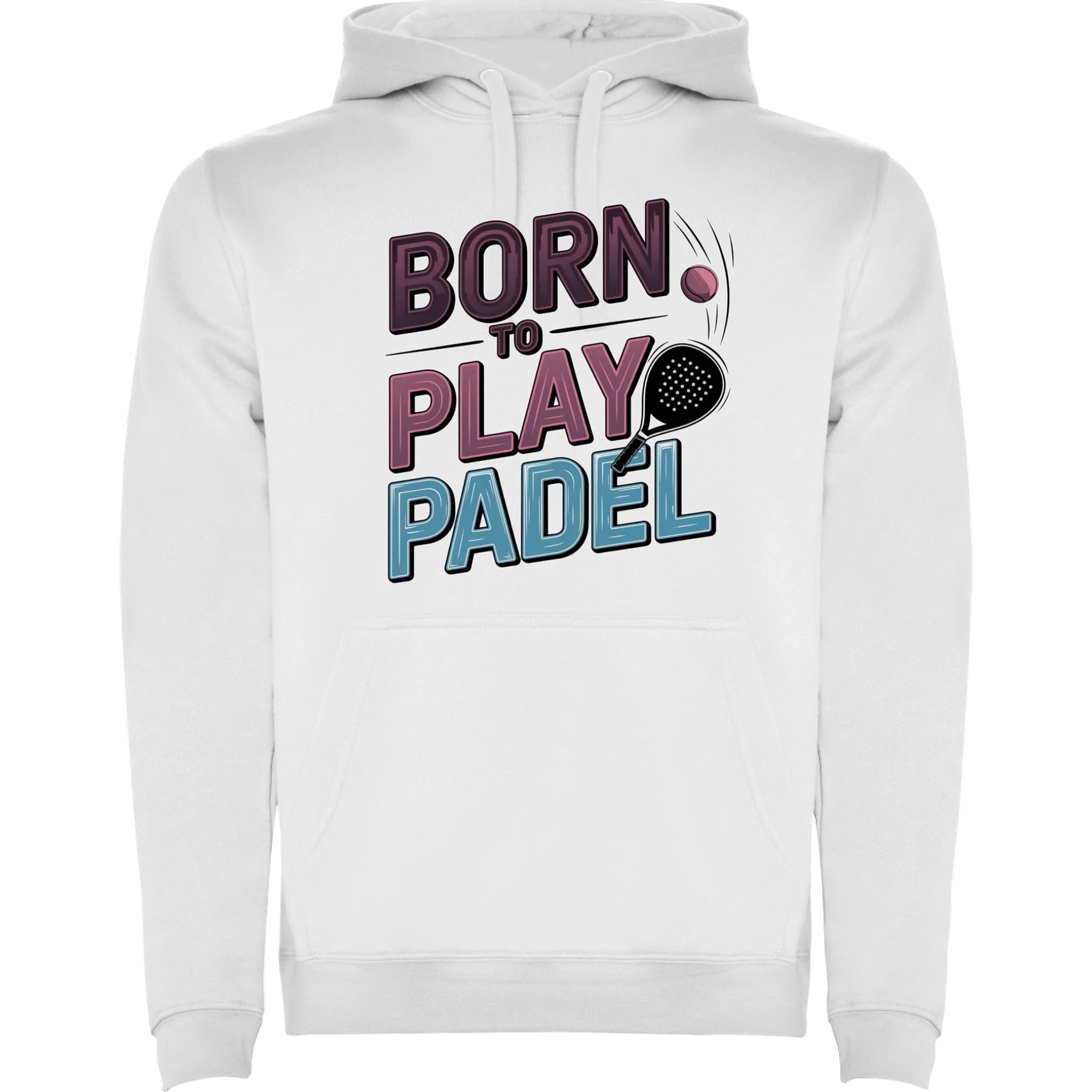 DĚTSKÁ MIKINA S KAPUCÍ s motivem PADEL (výběr z 18+ potisků) potisk jen dopředu dětská mikina urban
