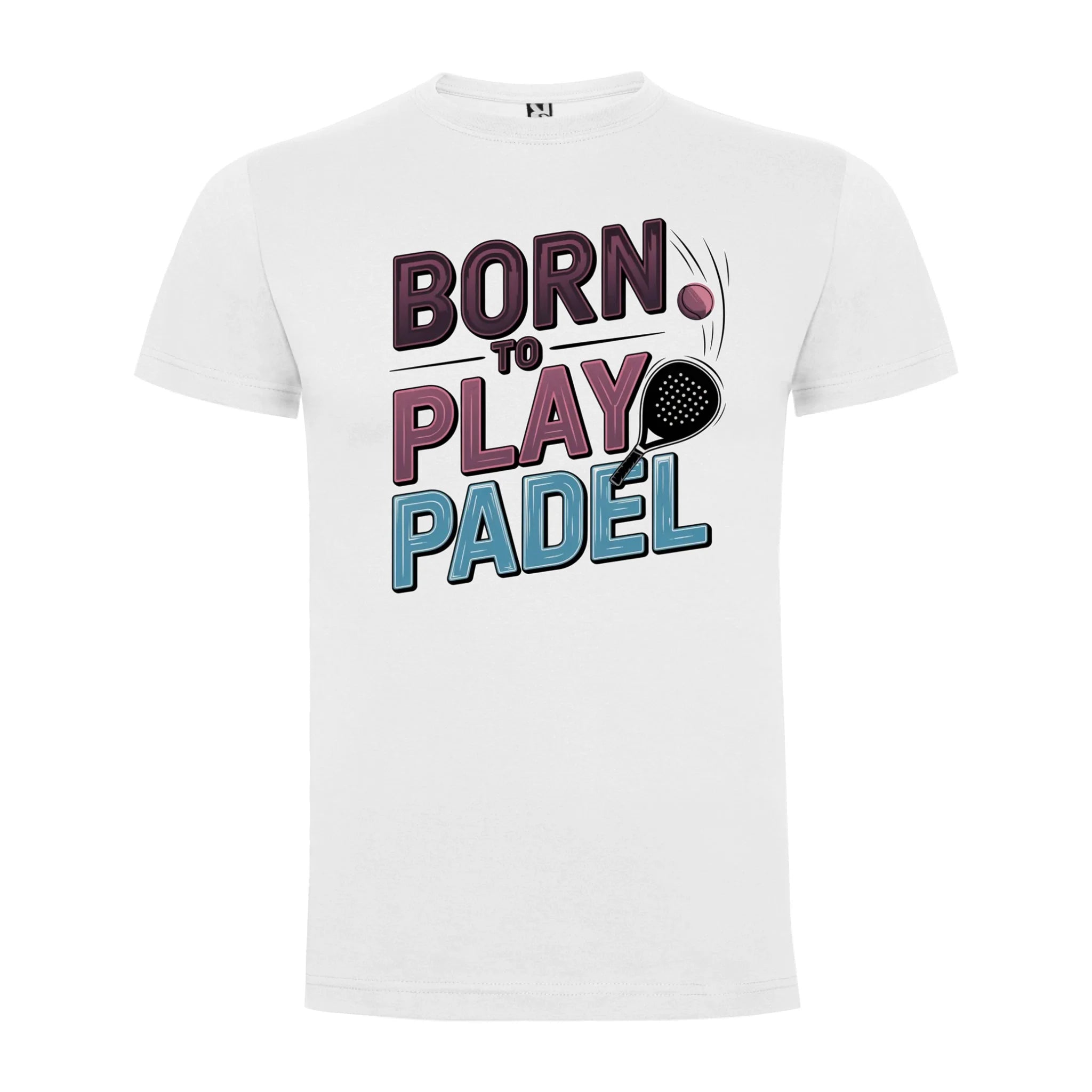 CHLAPECKÉ TRIČKO s motivem PADEL (výběr z 18+ potisků) potisk jen dopředu chlapecké DOGO Bílá
