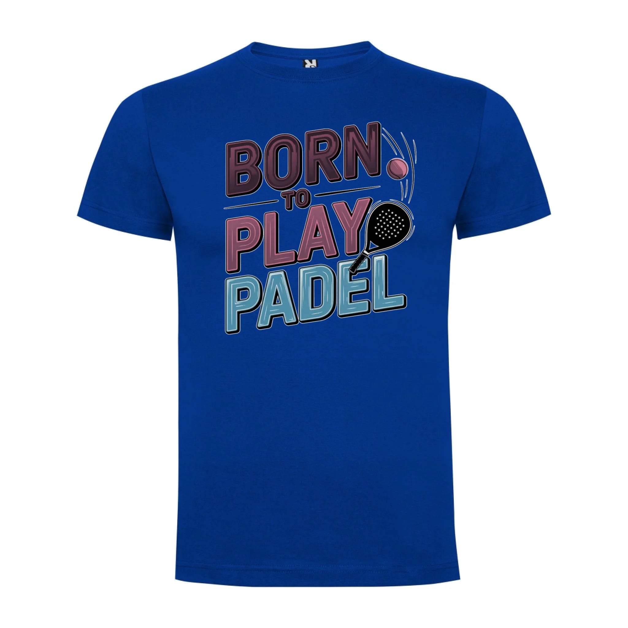 CHLAPECKÉ TRIČKO s motivem PADEL (výběr z 18+ potisků) potisk jen dopředu chlapecké DOGO Modrá
