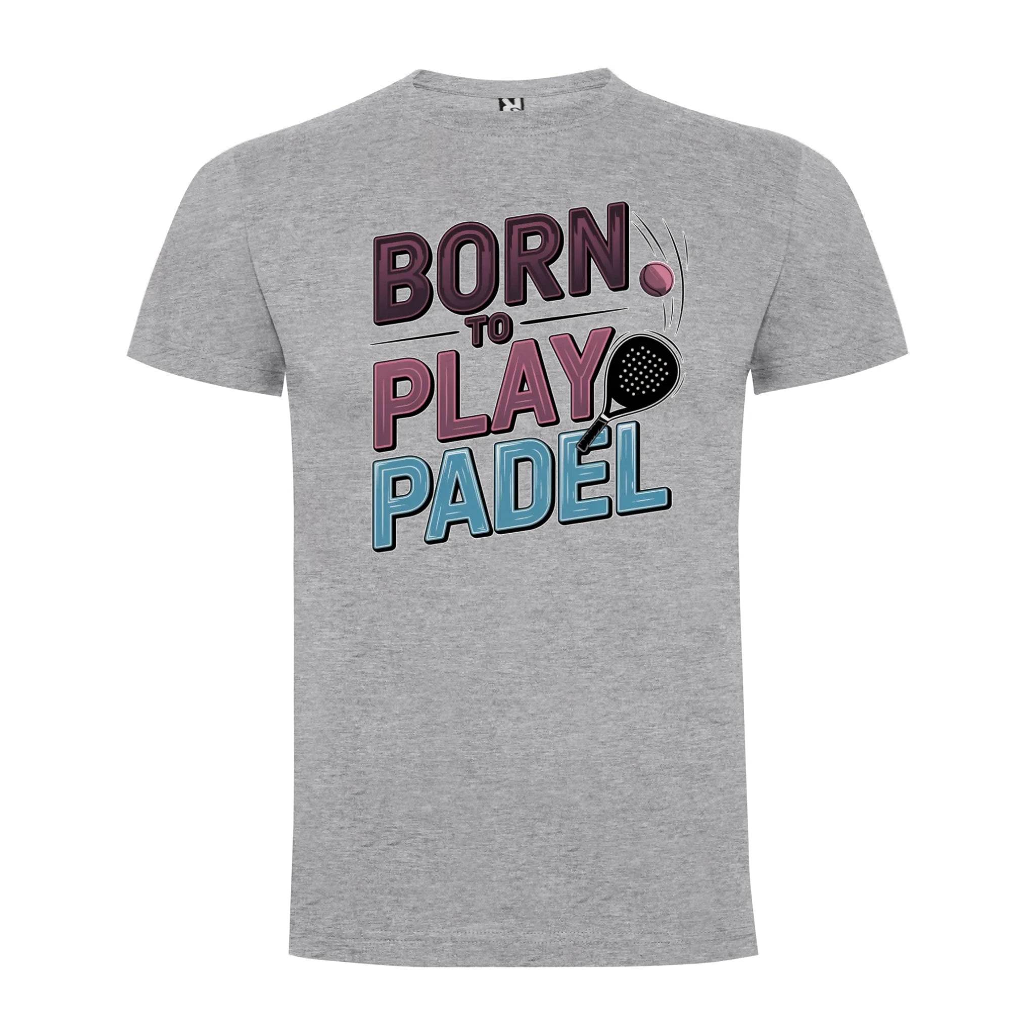 CHLAPECKÉ TRIČKO s motivem PADEL (výběr z 18+ potisků) potisk jen dopředu chlapecké DOGO Melír