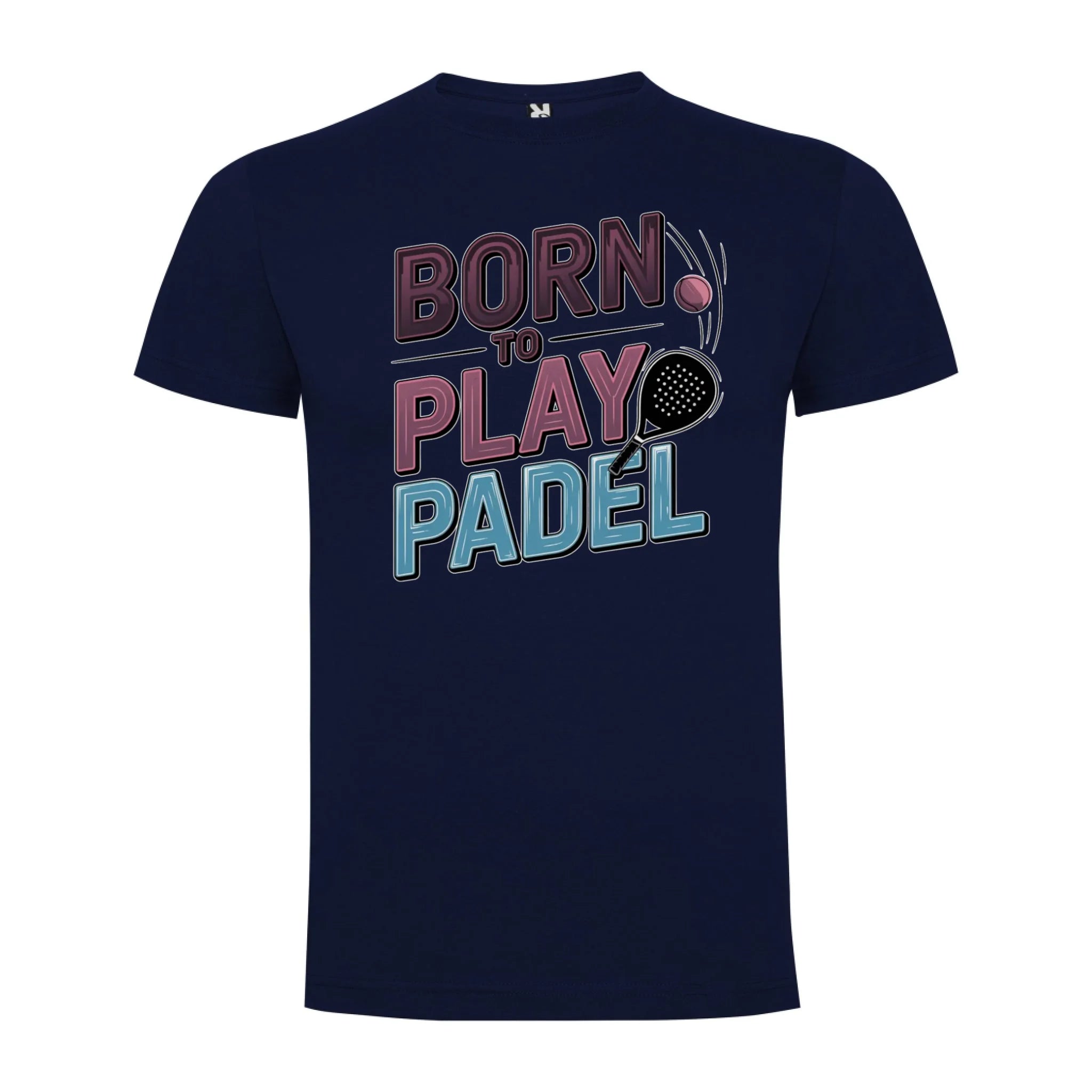 CHLAPECKÉ TRIČKO s motivem PADEL (výběr z 18+ potisků) potisk jen dopředu chlapecké DOGO Námořnická modrá