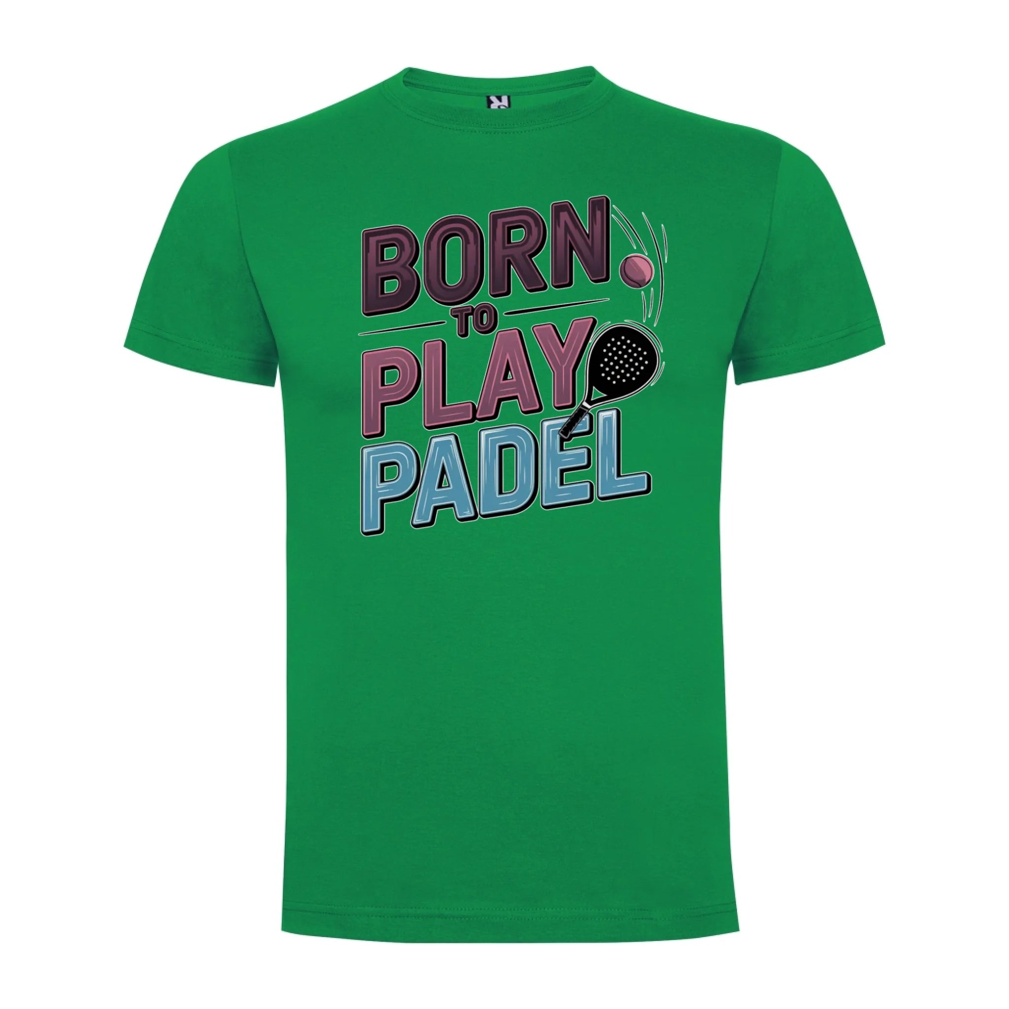 CHLAPECKÉ TRIČKO s motivem PADEL (výběr z 18+ potisků) potisk jen dopředu chlapecké DOGO Zelená