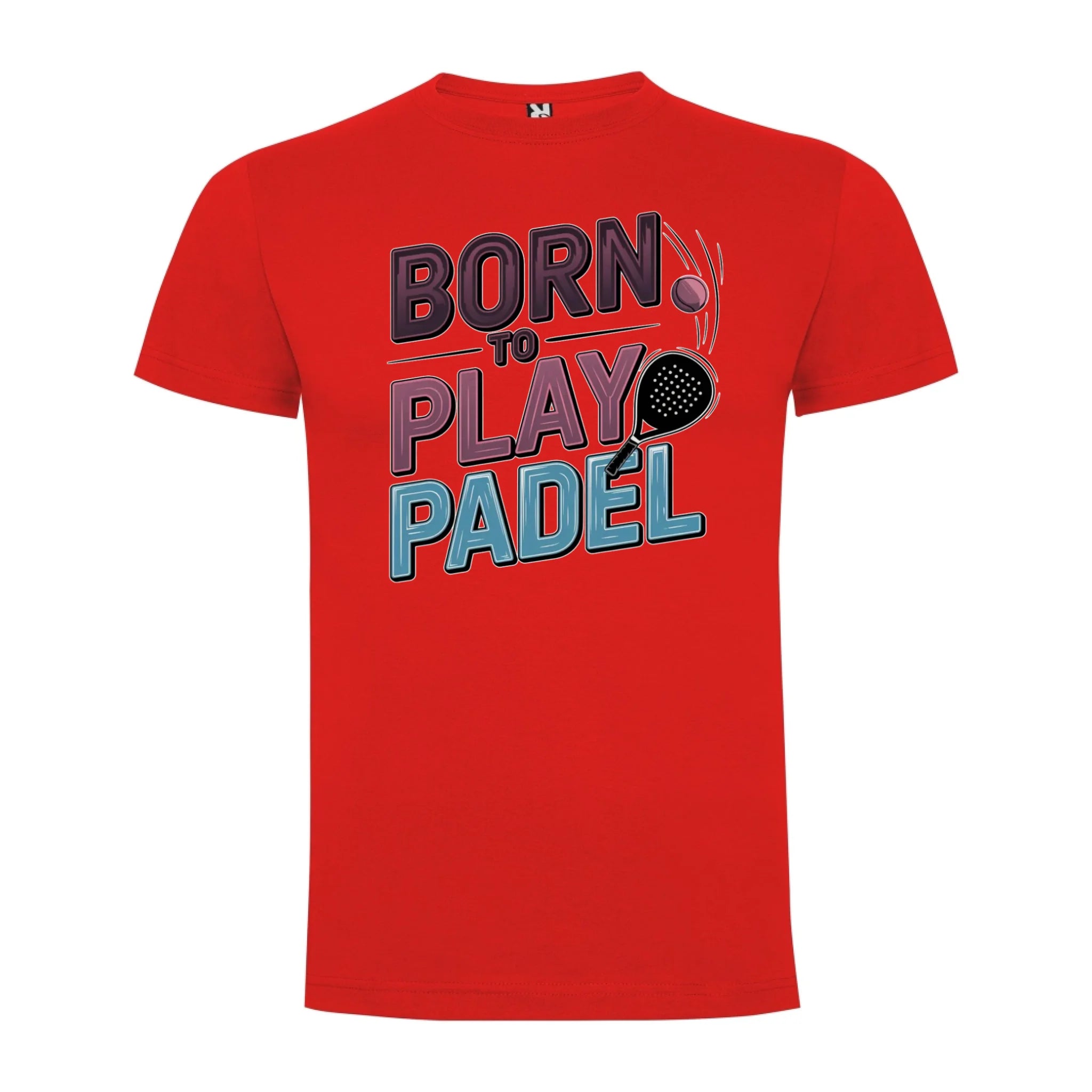 CHLAPECKÉ TRIČKO s motivem PADEL (výběr z 18+ potisků) potisk jen dopředu chlapecké DOGO Červená