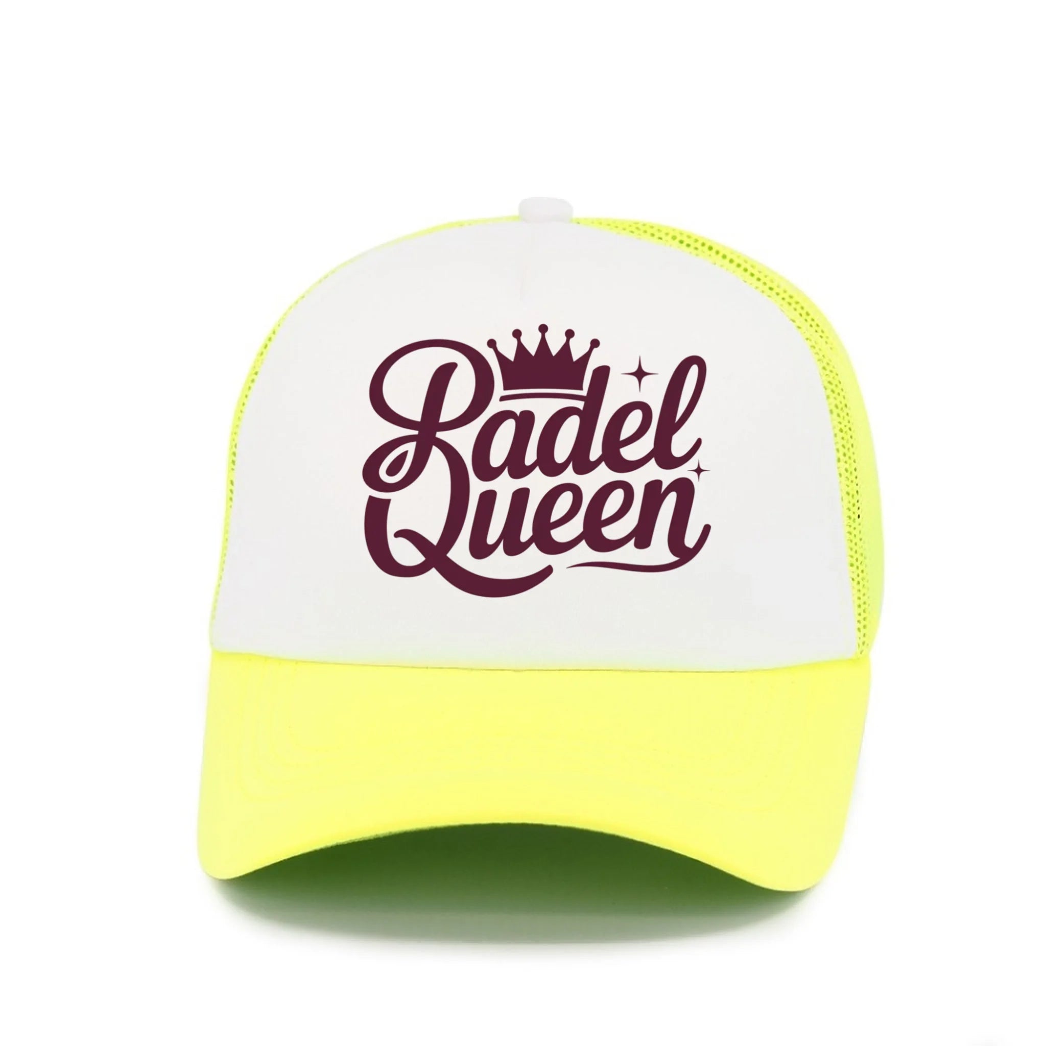 KŠILTOVKA s motivem PADEL pro dámy (výběr z 10+ potisků) Kšiltovka TRUCKER neon žlutá 58
