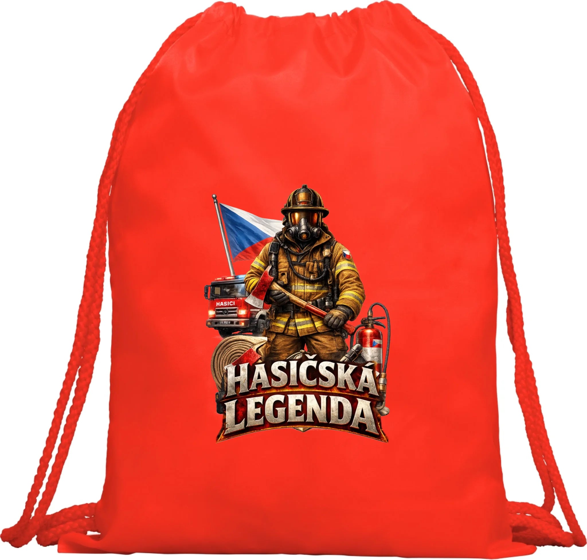 BATOH nebo TAŠKA s motivem HASIČ (výběr z 9+ potisků)
